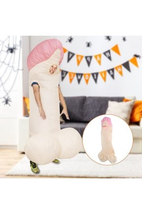 Weikeya Robe Gonflable, Costume drôle Doux en Polyester Durable pour la Performance