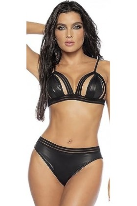 Mapalé by Espiral Ensemble deux pièces 2736 pour femme, noir, Large-X-Large