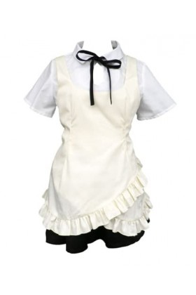Géneric MaYng Costume danime pour femmes qui travaillent ! Cosplay Taneshima Popura Uniforme Lolita Costume de soubrette Hal
