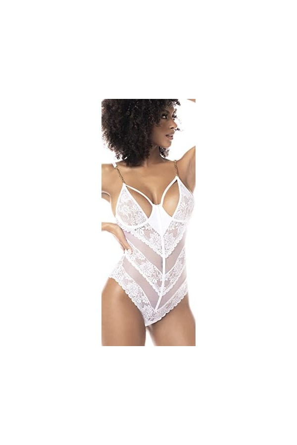 Mapalé by Espiral Teddy Mapale pour femme, blanc, Large-X-Large