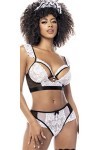 Mapalé by Espiral 6484 French Maid 3 pièces L/XL Ensemble de Lingerie, comme sur limage, X-Large Femme