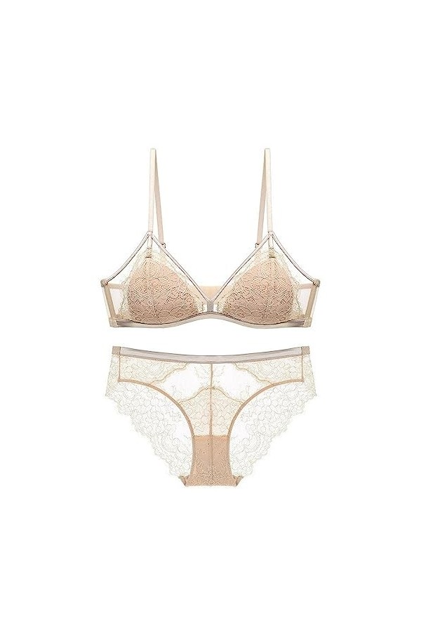 Déguisements Adultes Ensemble De Soutien-Gorge en Dentelle Sexy Ensemble De Soutien-Gorge en Dentelle À Coupe Triangulaire, B