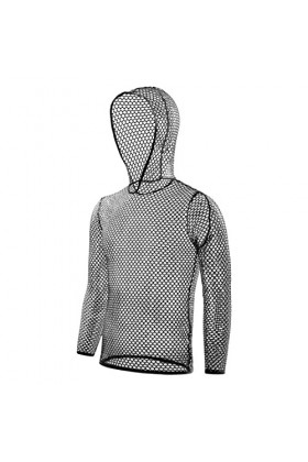 Sous-vêtements sexy pour homme en résille transparente - Chemises en maille ajourée - Sous-vêtements de nuit - Pantalon skinn