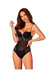 Obsessive Body Sexy Milladis Teddy, Noir,XS-S