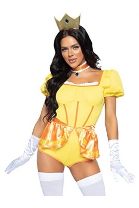 Leg Avenue - Sunflower Princess Déguisement, M Jaune 