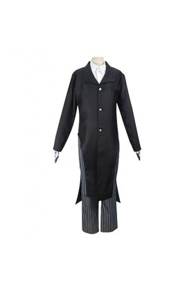 EXOTUF Anime Enmu Dream Ghost Cosplay Costume Femmes Homme Uniforme Ensemble Halloween Party,Set-3XL