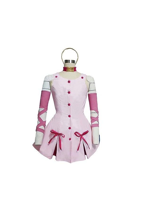 MirOdo Costume de Cosplay Anime Reimi Sugimoto pour fille, ensemble de robe rose, uniforme quotidien,Set-L