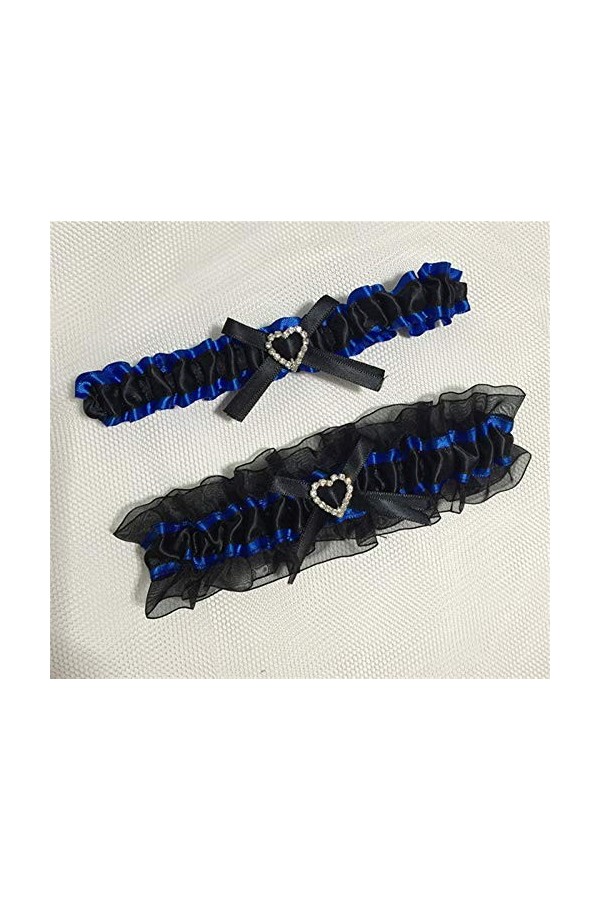  2pcs porte-jarretelles pour femmes porte-jarretelles sexy maille satin accessoires de mariage de mariée décoration de jambe