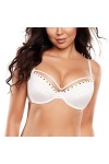 Axami Soutien-Gorge Push-Up V-10331, Blanc,80C