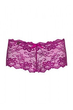 Obsessive Idillia Sensuel Élégant Short De Femmes, Violet,L-XL