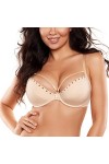 Axami Soutien-Gorge Push-Up Séduisant V-10341, Beige,95B