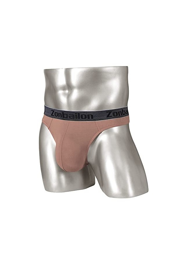 BIATWOWR Boxer pour homme avec pochette améliorée, taille basse, classique, sexy, doux et confortable, taille élastique, stri