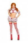 Leg Avenue Deadly Darling Clown costume set, M