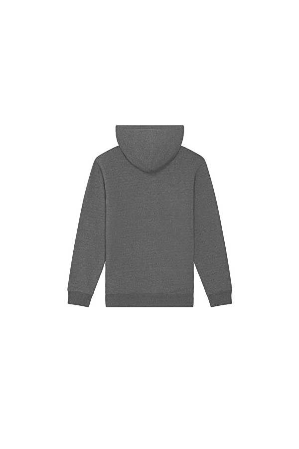 Naturalraw Sweat à capuche recyclé unisexe / STSU800, RE-Black, M, coupe normale, coton biologique, 1 paquet, Re-noir, M