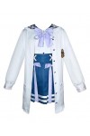 Syqiya Unisexe Anime Akutan Uniforme JK jyoshi koukousei Outfit Ensemble Cosplay Costume Femme Blanc M Chest 82-85cm 