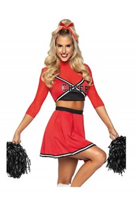 Leg Avenue 86895 00305 Adult Sized Costumes, Rouge, Klein/Mittel Femme