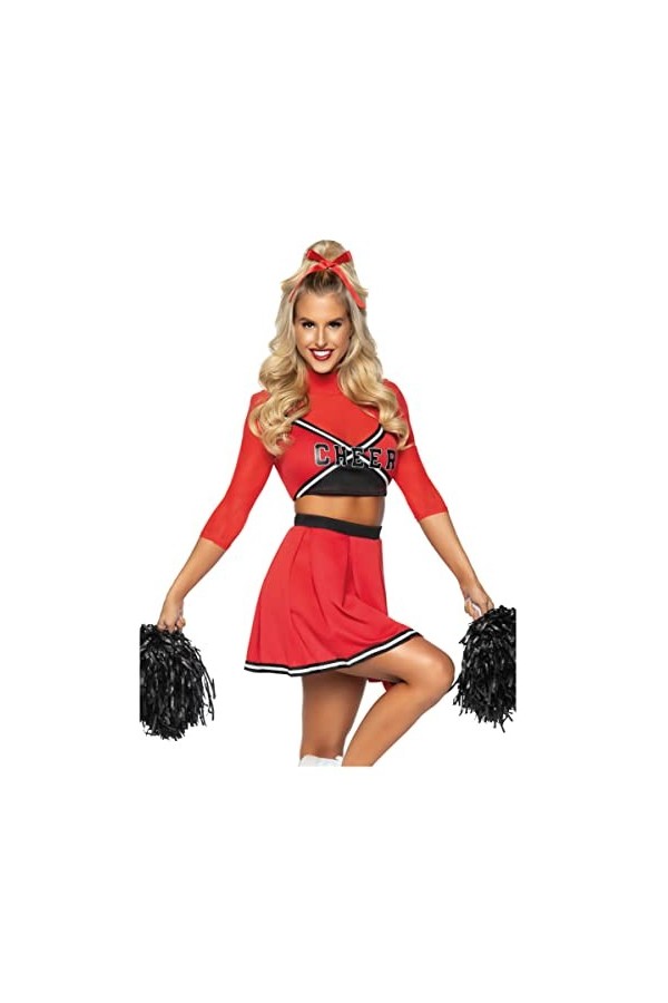 Leg Avenue 86895 00305 Adult Sized Costumes, Rouge, Klein/Mittel Femme