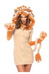 Leg Avenue Cozy Owl Costume Medium, Brown 