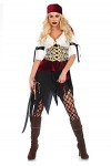 Leg Avenue- High Seas Wench Adult Sized Costumes, 86673 10102, Multicolore, M EUR 40-42 