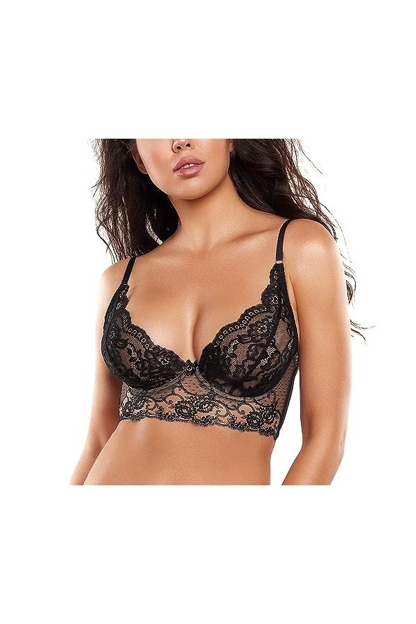 Axami Semi-Corset Charmant V-10511, Noir,80D