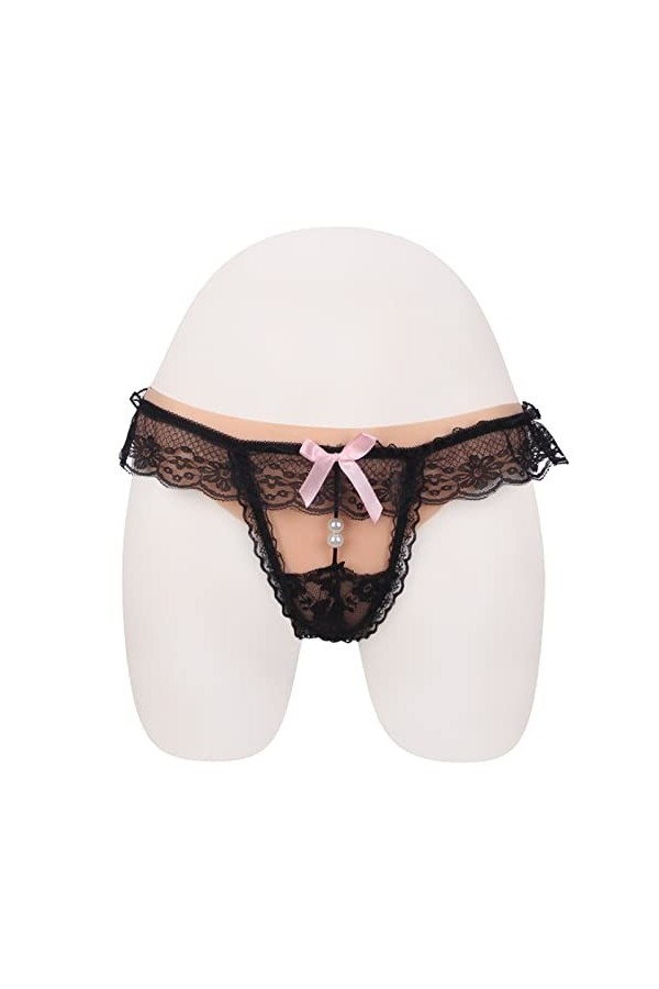 DUEVEL Culotte Silicone Culotte Triangulaire Hommes String Culotte Sissy RéAliste Culotte De ContrôLe Butt Shaper Enhancer po