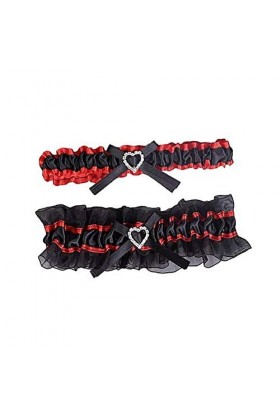 Cadeau de jarretière de Mariage pour la mariée, Accessoires de Robe de mariée jarretière en Dentelle Extensible-Saphir, Acces