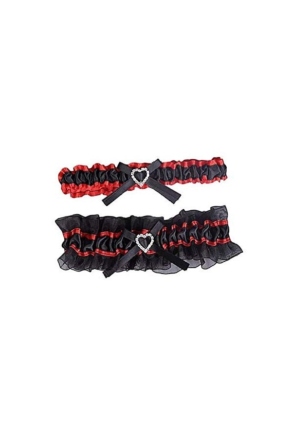 Cadeau de jarretière de Mariage pour la mariée, Accessoires de Robe de mariée jarretière en Dentelle Extensible-Saphir, Acces