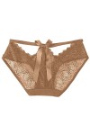 Lot de culottes variées pour femme - Culotte en dentelle creuse - Sexy et séduisante - Taille basse - Avec nœud - Sous-vêteme