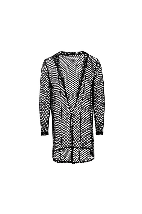 Sous-vêtements sexy pour homme en résille transparente - Chemises en maille ajourée - Sous-vêtements de nuit - Pantalon skinn