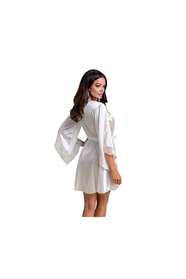 In Peignoir - Ecru 85% polyester 10% élasthanne 5% polyamide Ecru S/M