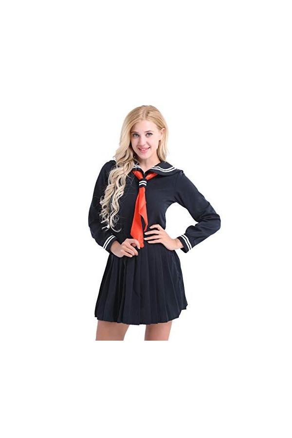 GWSFQ Tenues De Nuit, Lingerie Et sous-Vêtements Femmes Jeu De Rôle Costumes Marin École Uniforme Sexy Cosplay Costumes Robe 
