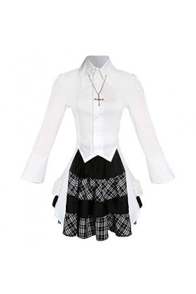 NIXU Anime Yosuga no Sora Kasugano Haruka Costume de cosplay - blanc - Small-Small