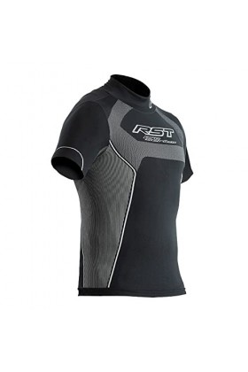 RST Tech X Coolmax Haut à Manches Courtes pour Homme M-L Noir