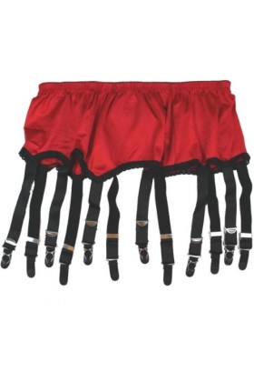 premier lingerie - Jarretières - Femme X-Large - Noir - [M] Taille 81/86 cm 