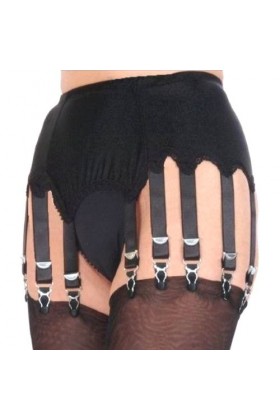 Premier Lingerie - Jarretières - Femme - Noir - Medium