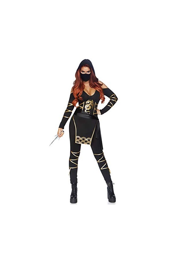 Leg Avenue Déguisement Femme Stealth Ninja, Taille M