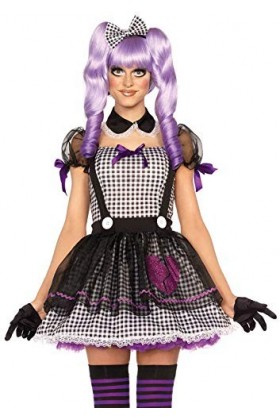 Leg Avenue - 8537002007 - Costume Poupée Dead Eye - Medium 38 EU 