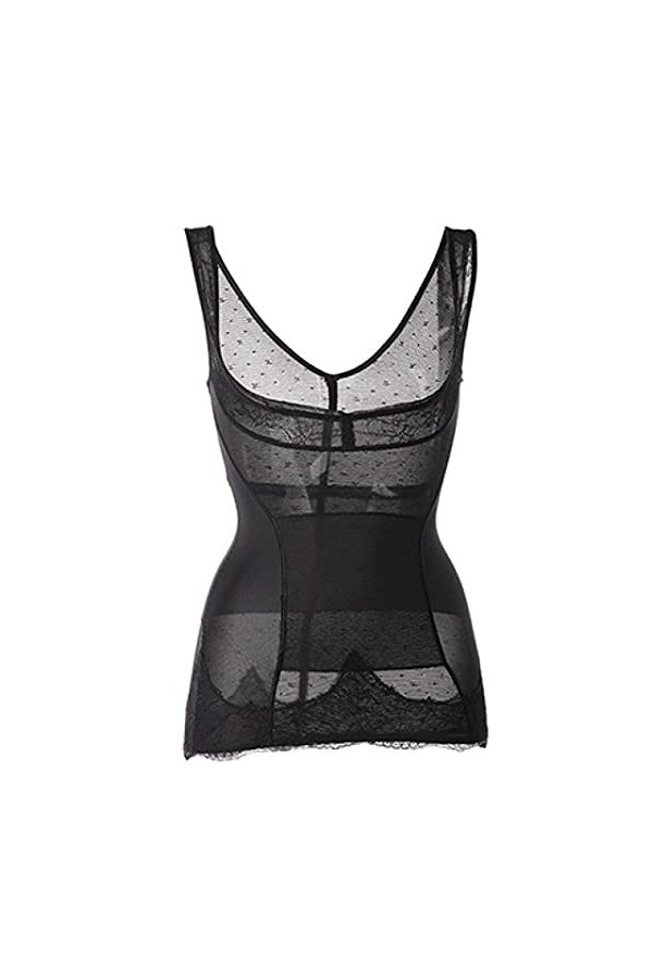 Générique Generic Womens Sexy Lingerie Outfits One Piece Lace Body, Body Control Shapewear Noir 3XL 