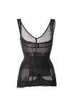 Générique Generic Womens Sexy Lingerie Outfits One Piece Lace Body, Body Control Shapewear Noir 3XL 