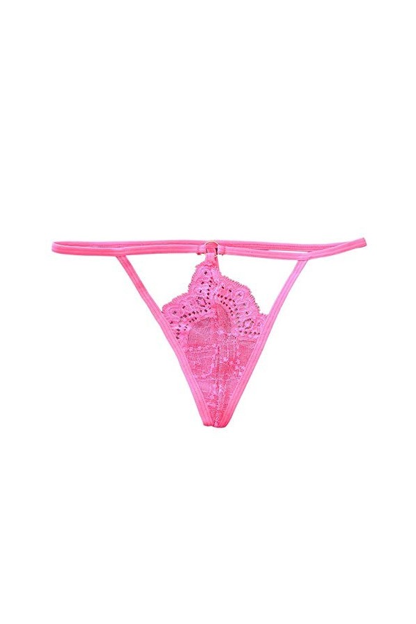 VPbao Dentelle Taille Basse String Femme Érotique Ficelle 4Pcs Aléatoire