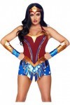 Leg Avenue Heart Stopping Hero Adult Sized Costumes, Multicolore, M EUR 40-42 Femme