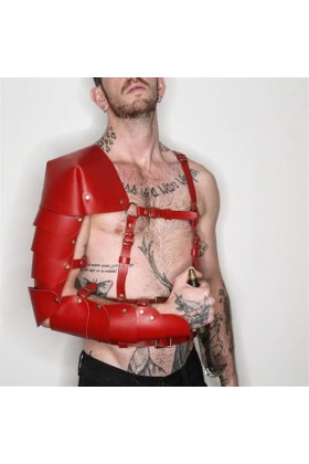 Vêtements de Bondage pour hommes, bras unique, Punk, Corset, ceinture, Lingerie Sexy, accessoires pour le corps, jeu de rôle
