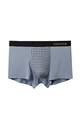 FJL 3 Pièces Caleçons sous-vêtements Hommes Élargissement Slip Santé Prostate Culotte de Thérapie Magnétique Sexy Super Doux 