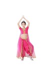 Aladdin Lampe magique Jasmine Princesse Cosplay Princesse, Costume de danse du ventre pour enfants Femmes Cosplay Vêtements a