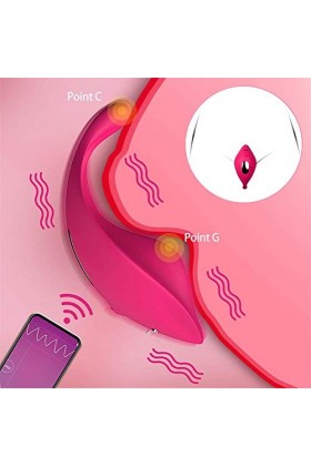 ?i??o femme culotte ???????? clitoridien V?Br??T Mini Fℯm?E Portable Stimulateur Télécommande Sans Fil V?Br??T Vîbromasseur A