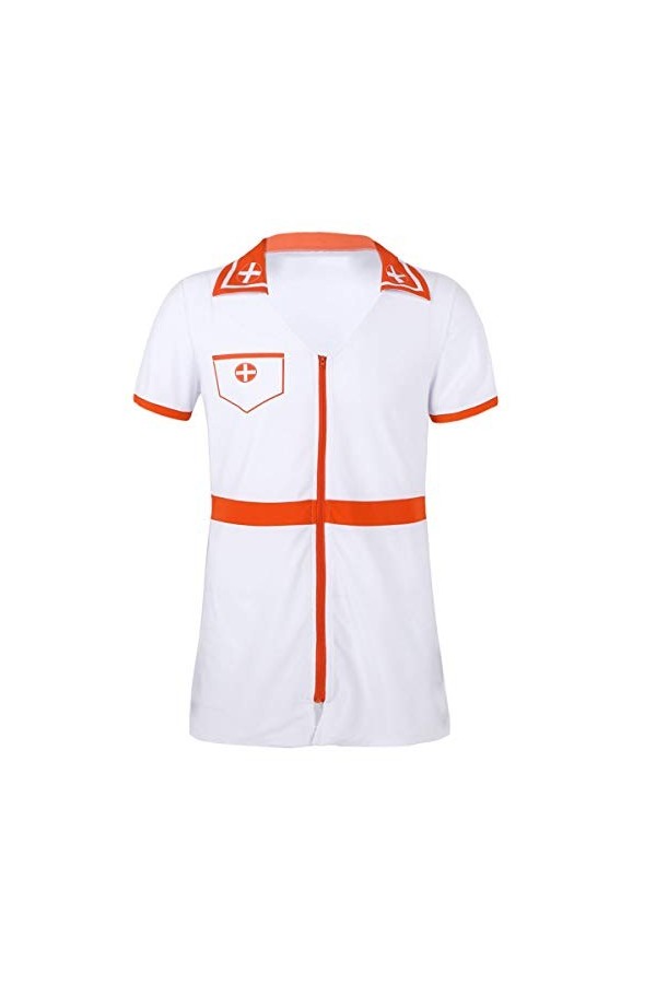 Basic Cellphone Cases CHENZHANMAOYI Lingerie for Les Hommes Parti Cosplay Costume Uniforme Médecin Infirmier Jeu De Rôle Mini