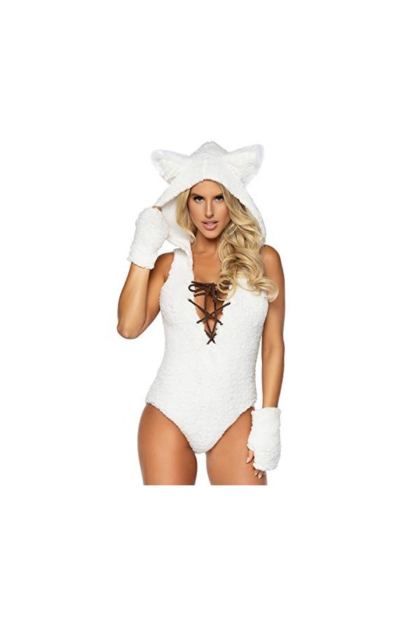 Leg Avenue 86919 00202 Costumes de Taille Adulte, Wild Thang, M Femme