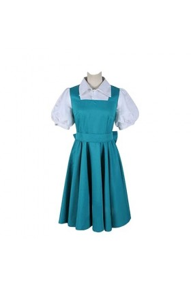 MirOdo Costume de Cosplay Anime Tendou Akane pour fille, robe à bretelles quotidienne, chemise, tenue dhalloween,Set-S