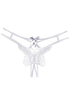 Générique Sexy Dentelle Patchwork Culottes Femmes String Ouvert Femme Sexy Chic Dentelle Coquine Hot Tanga Femme Sexy Chic St