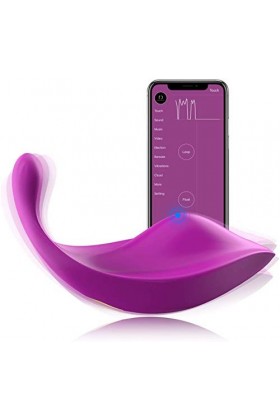 Culotte V?B???Te Portable M-asseur Vịbrömássëúrs Femînîn Clîtôrîdîen Sîlencièux, Vịbránt de Culotte Sèxtôyse Plâïsir Femmè, V